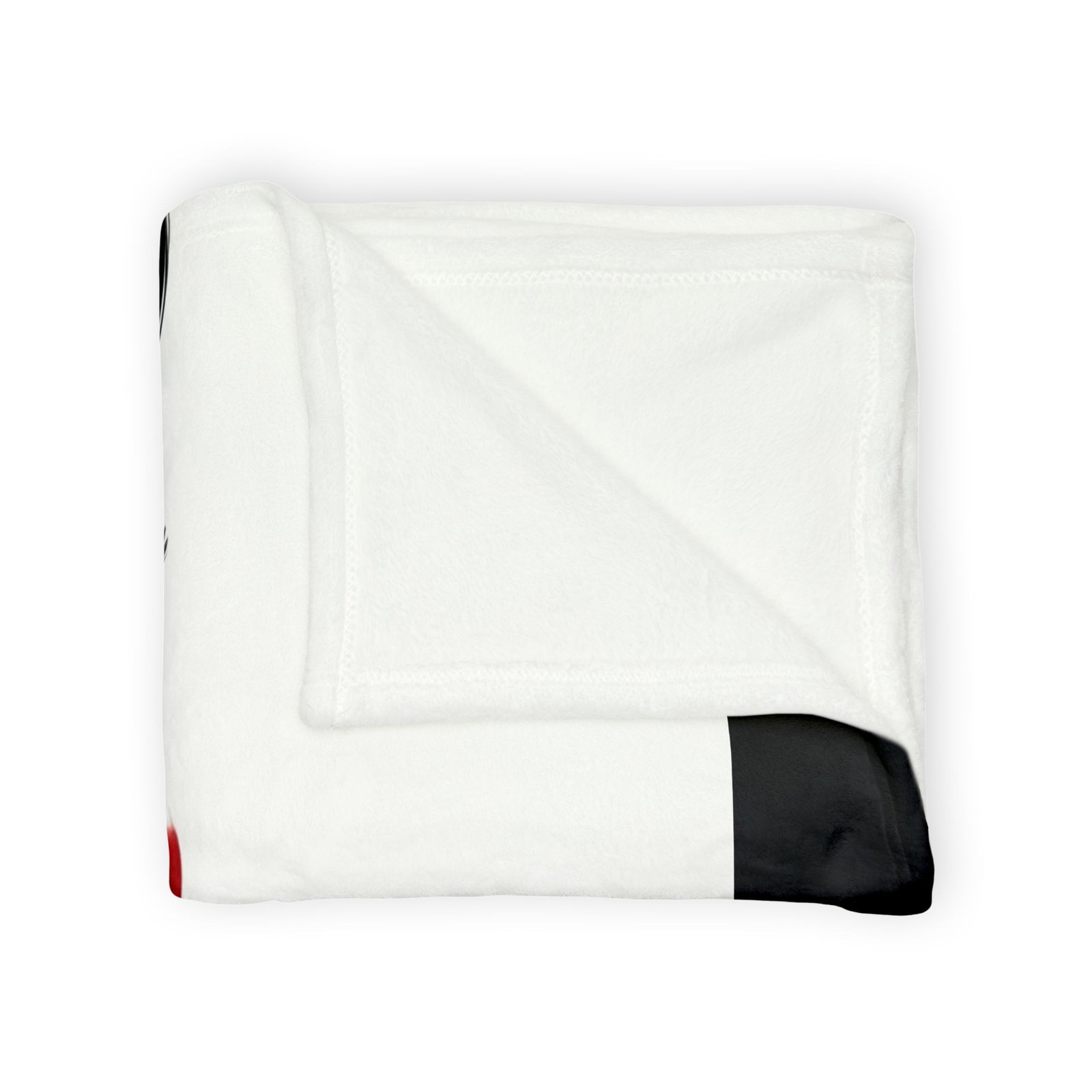 Black And White Soft Polyester Blanket - Image 3