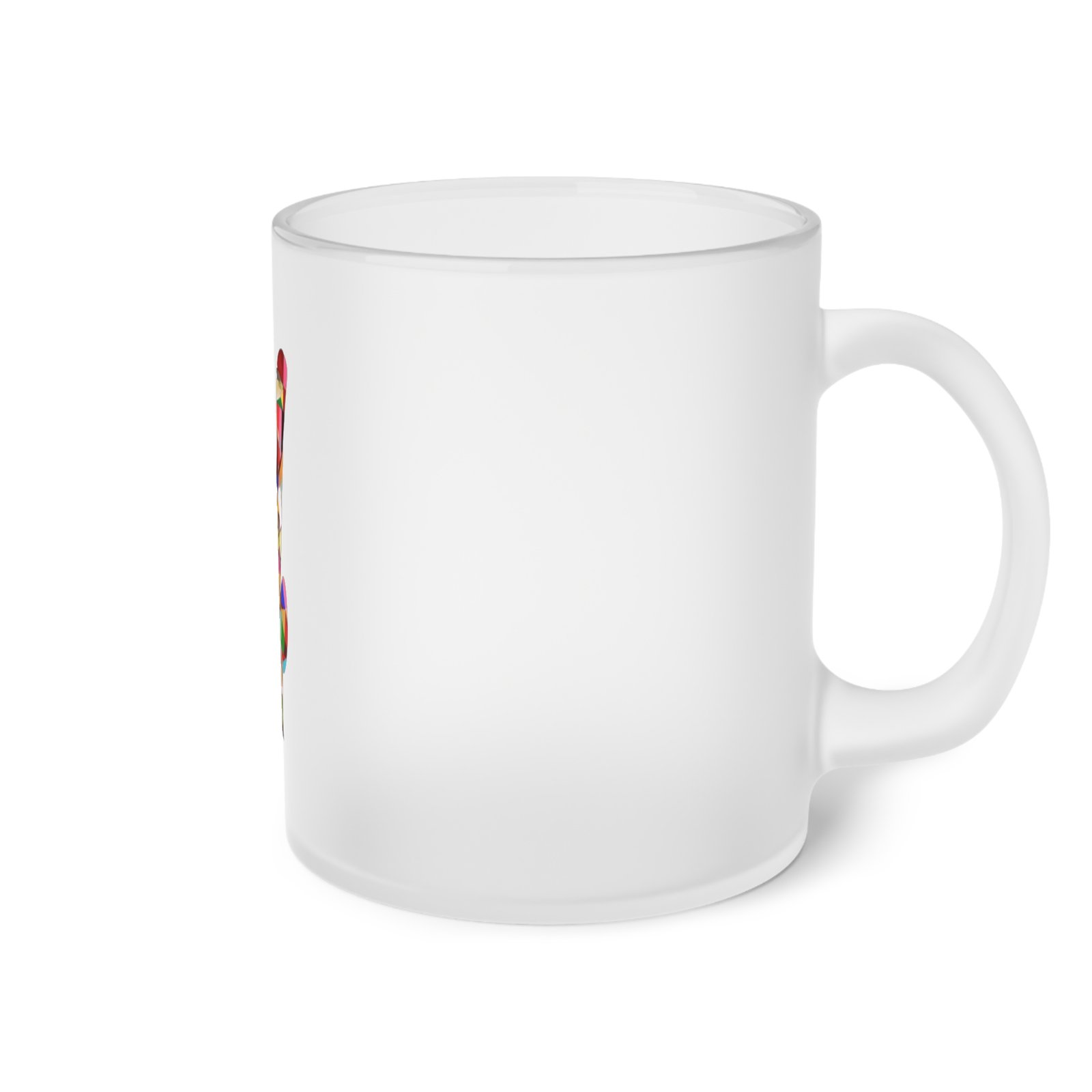 Peace Frosted Glass Mug - Image 4