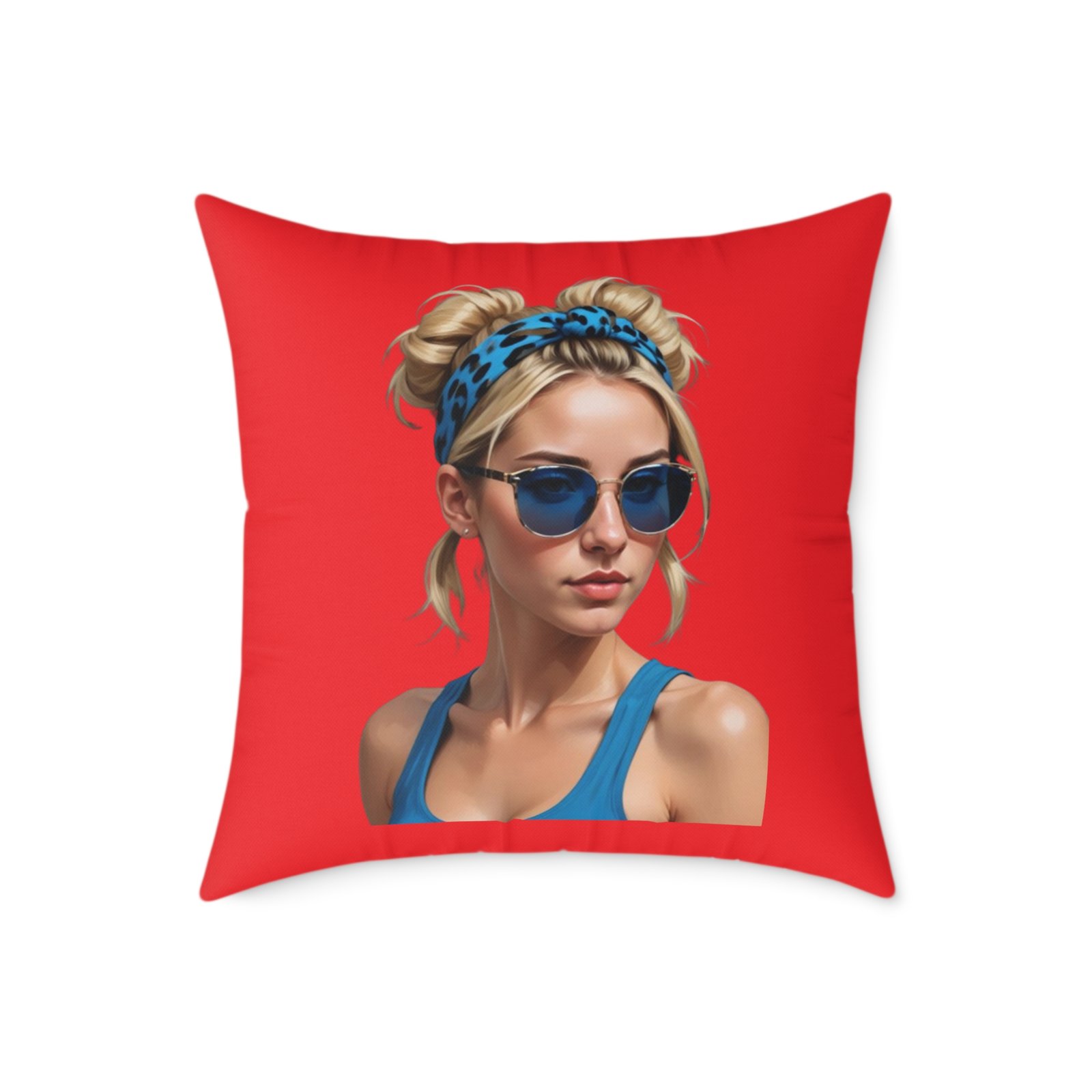 Bella Poly Canvas Pillow - Image 13