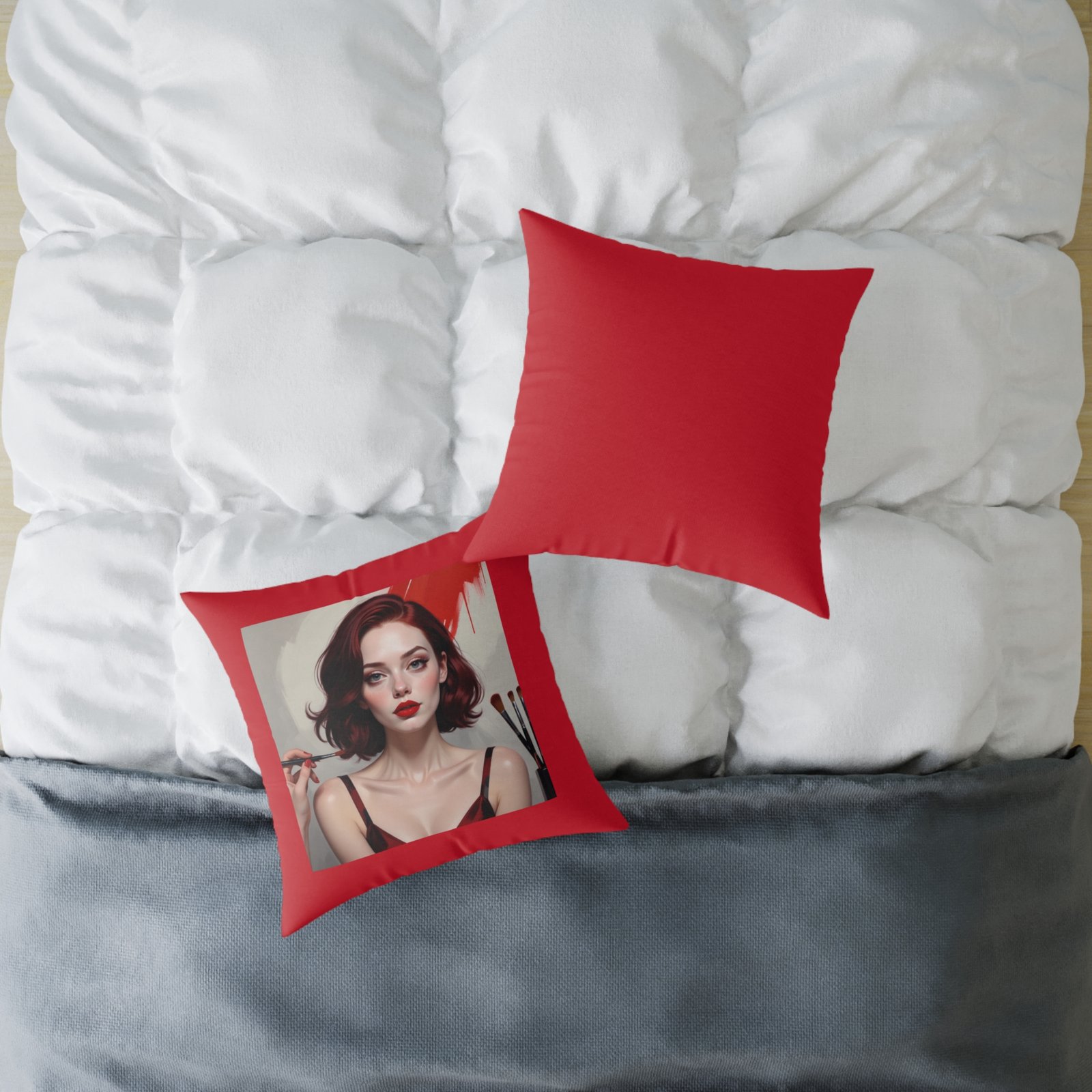 Mine Square Poly Canvas Pillow - Image 12