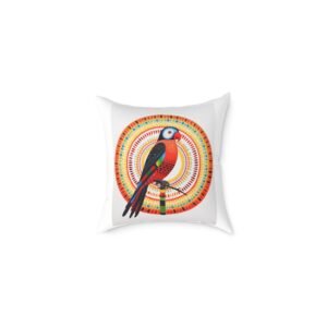 Mexico Square Poly Canvas Pillow