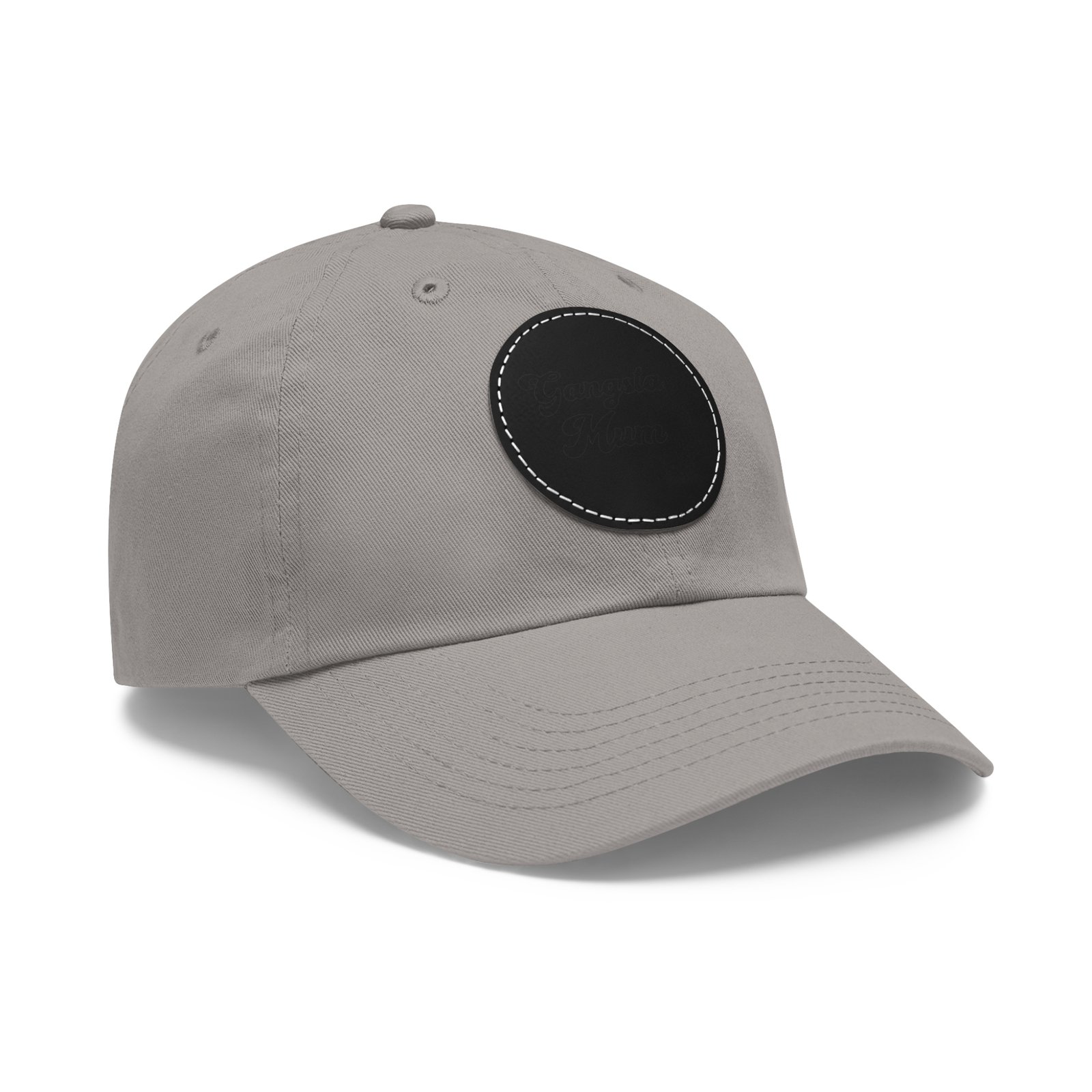 Gangster Momma Hat with Leather Patch (Round) - Image 34