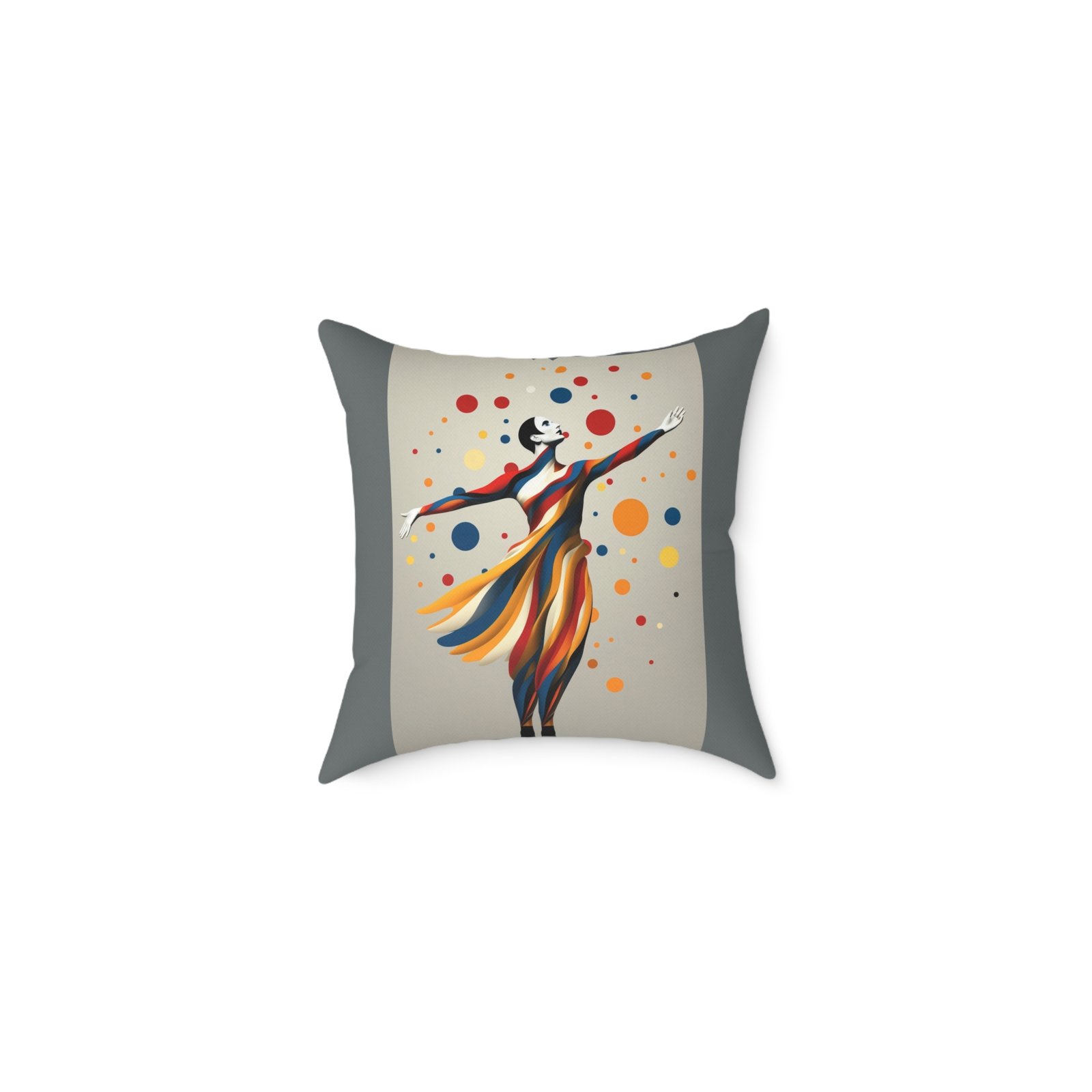 Dancing Queen Cushion Square Poly Canvas Pillow