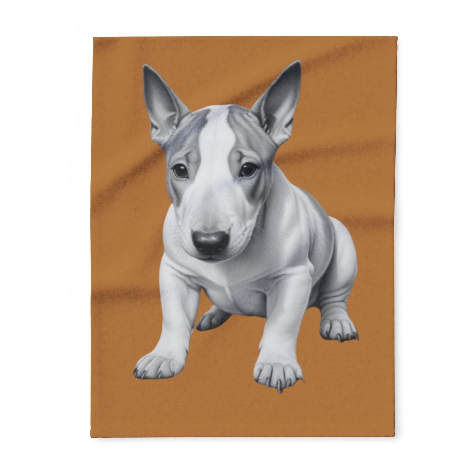 English Bull Terrier Puppy Arctic Fleece Blanket
