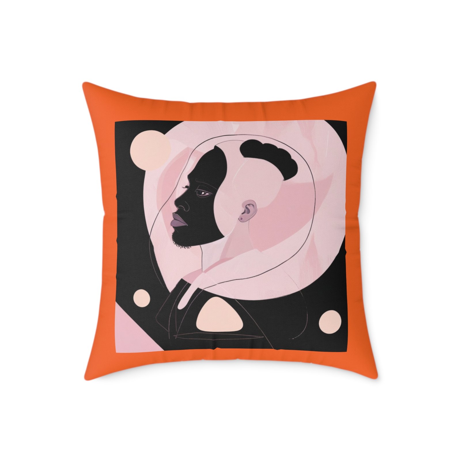 Abstract Square Poly Canvas Pillow - Image 13