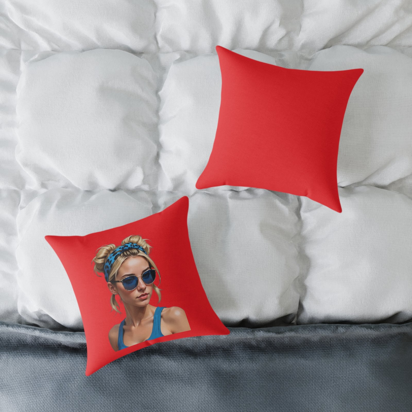 Bella Poly Canvas Pillow - Image 4