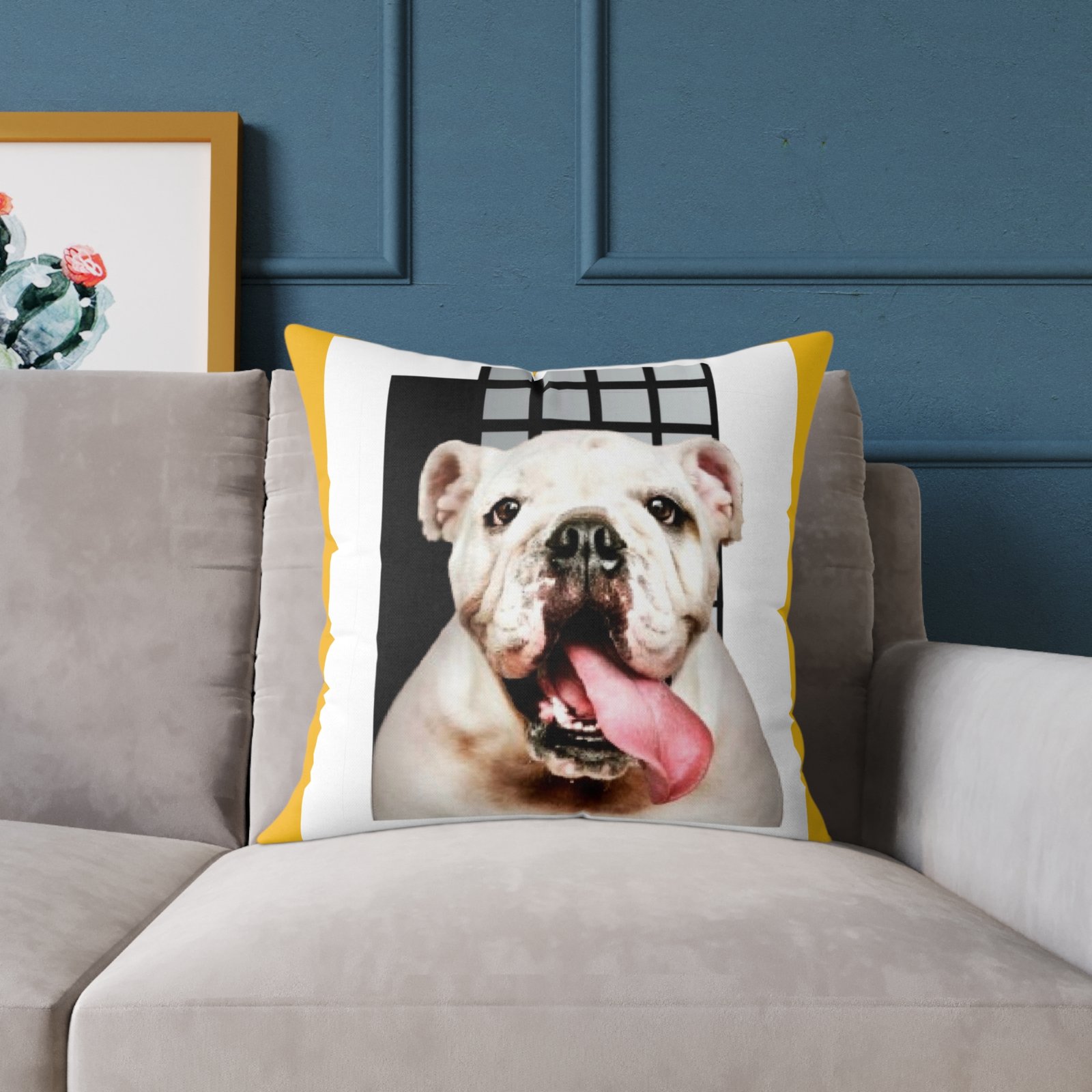Square Poly Canvas Pillow - Image 11