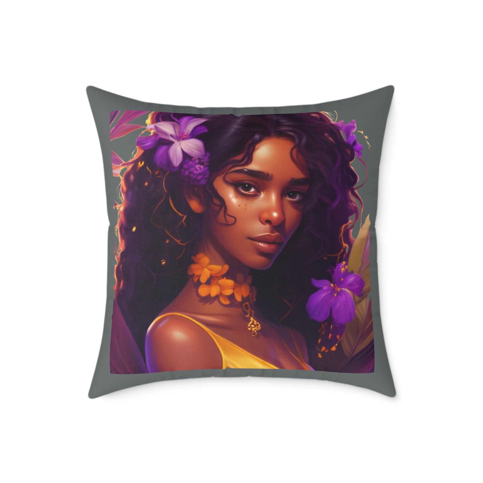 Charming Square Poly Canvas Pillow - Image 13