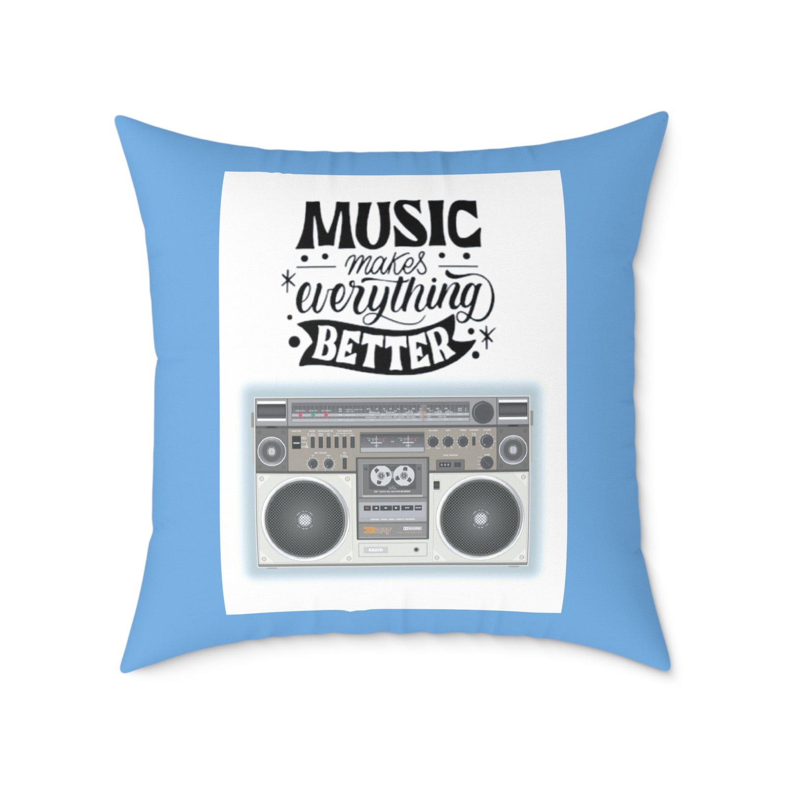 Music Poly Canvas Pillow - Image 17