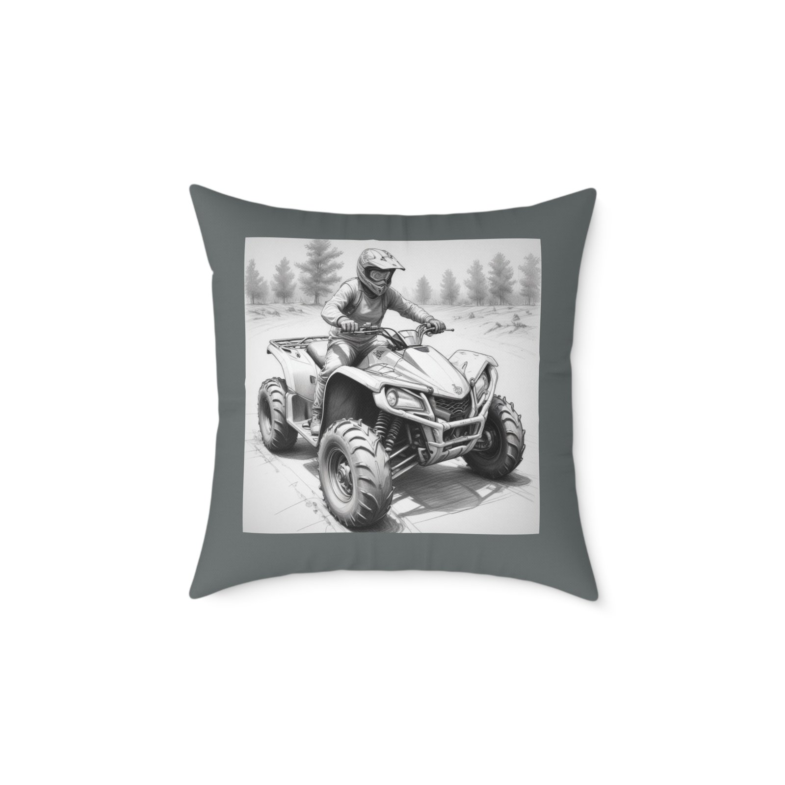 Quad Square Poly Canvas Pillow - Image 9