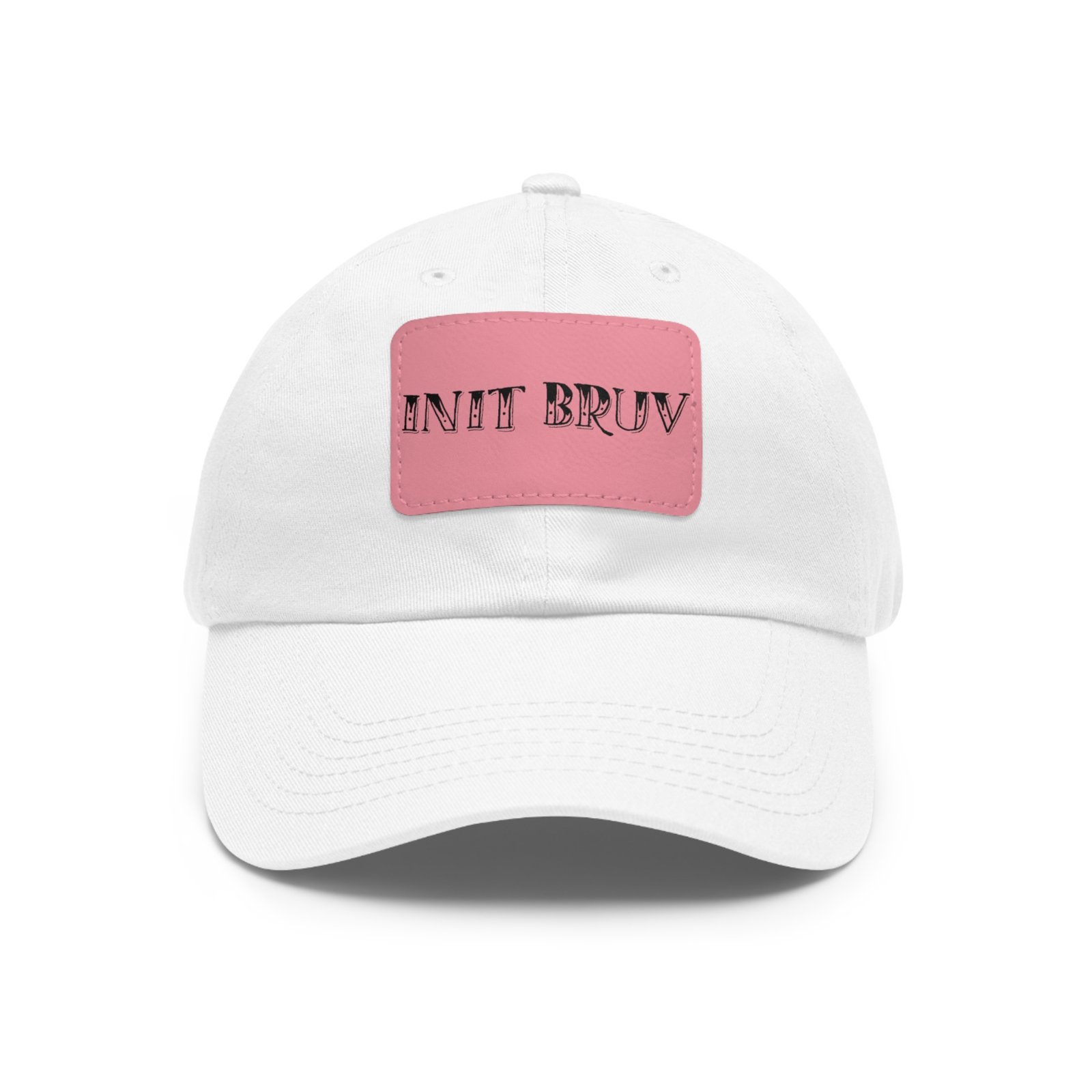 In it Bruv Dad Hat with Leather Patch (Rectangle) - Image 49