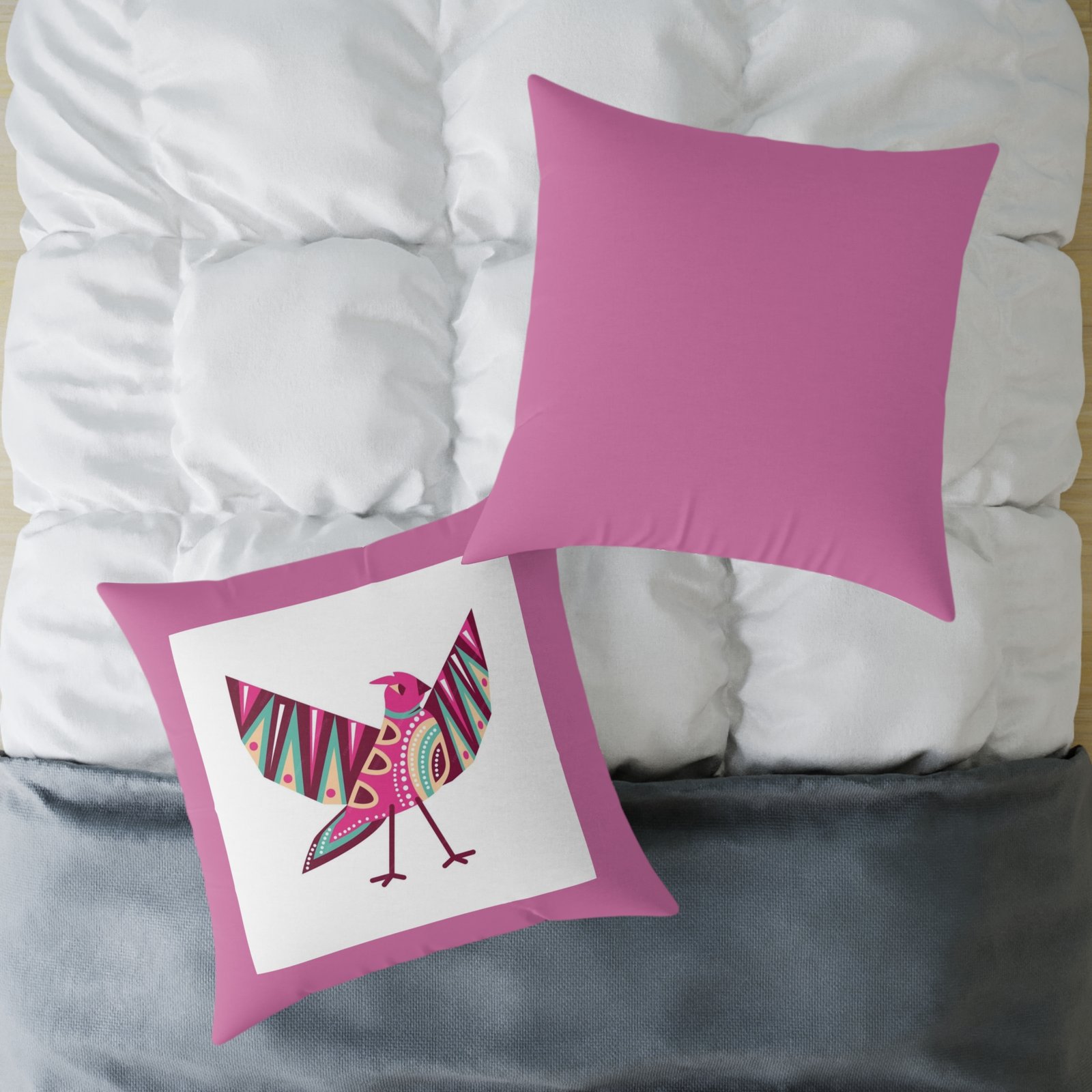 Mexico Square Poly Canvas Pillow - Image 20
