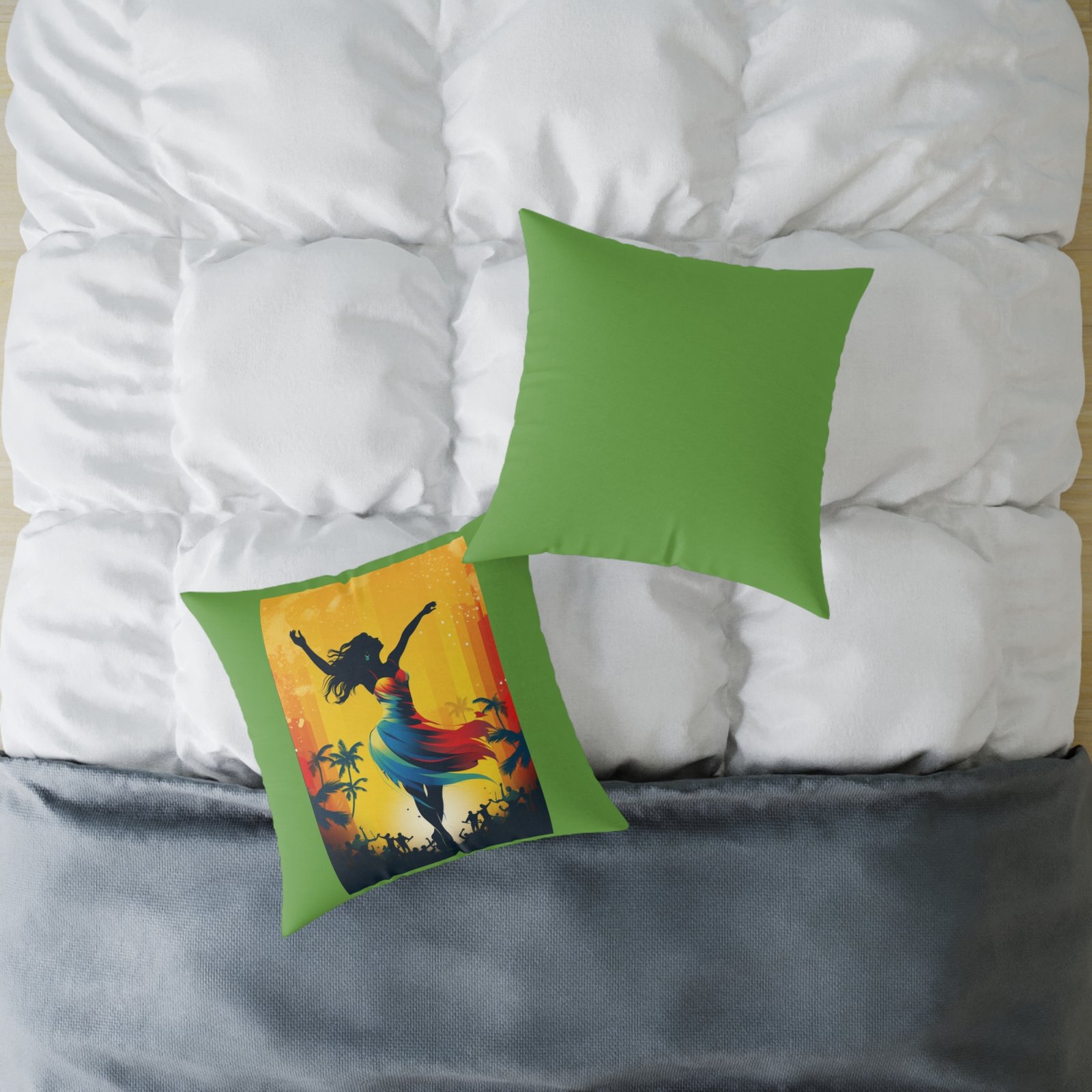 Dancing Queen Cushion Square Poly Canvas Pillow - Image 12