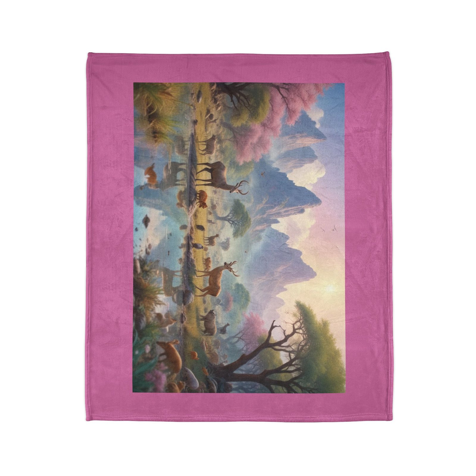 In The Woods Soft Polyester Blanket - Image 6