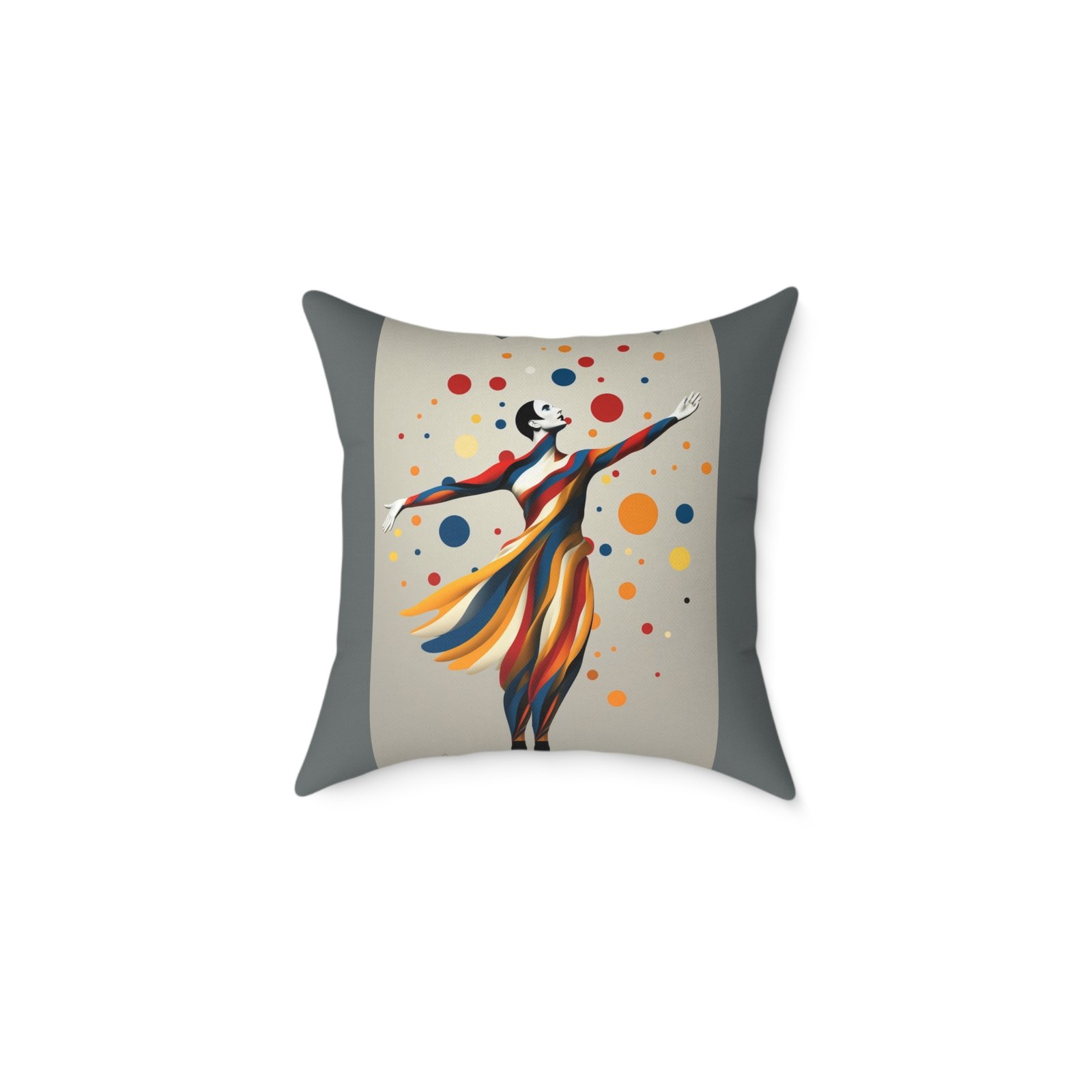 Dancing Queen Cushion Square Poly Canvas Pillow - Image 5