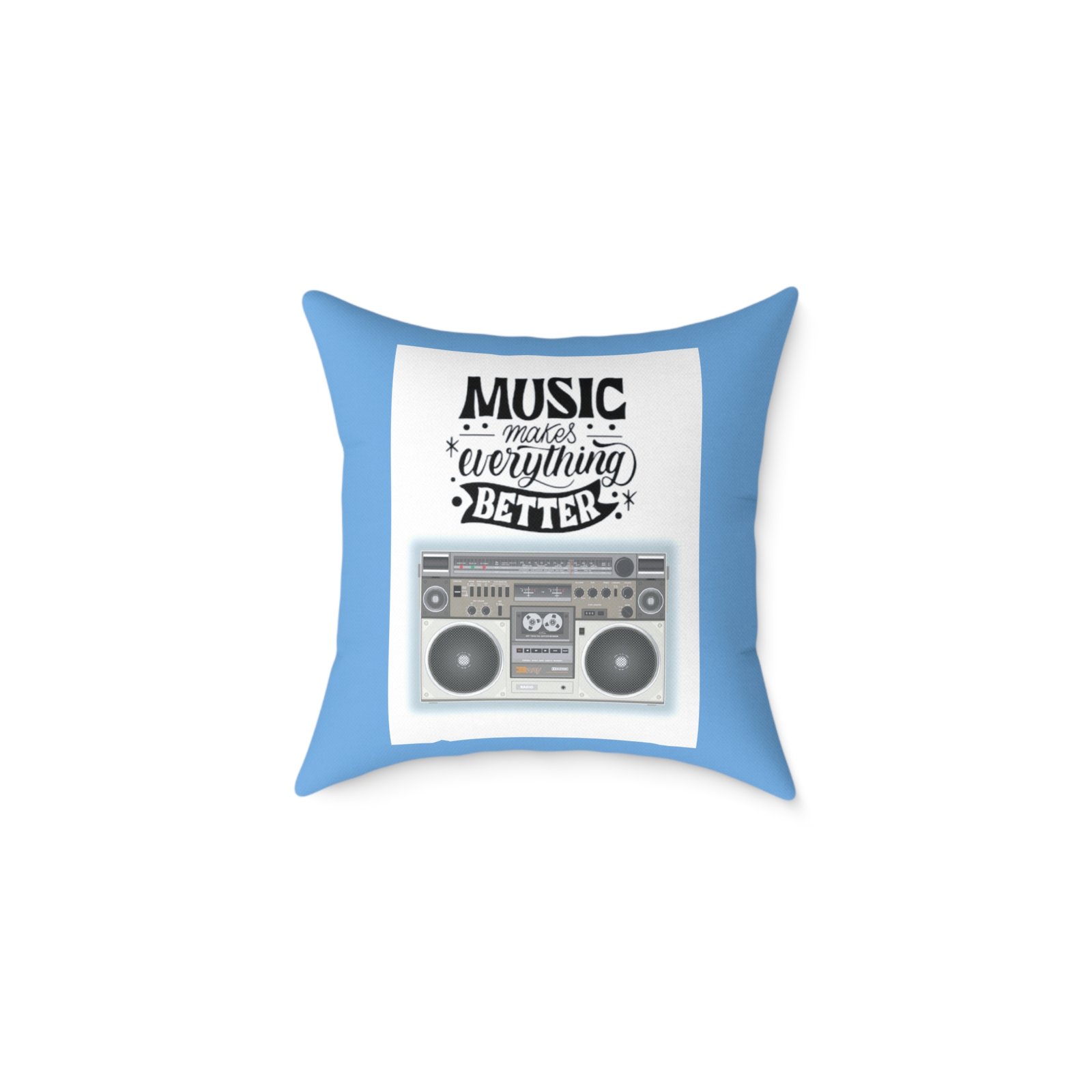 Music Poly Canvas Pillow - Image 5