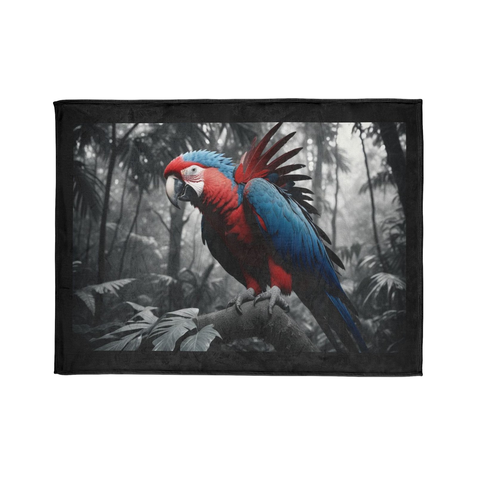 Parrot Breast Soft Polyester Blanket - Image 9
