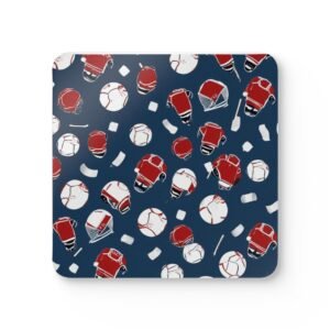 Copy of Ice Hockey Corkwood Coaster Set