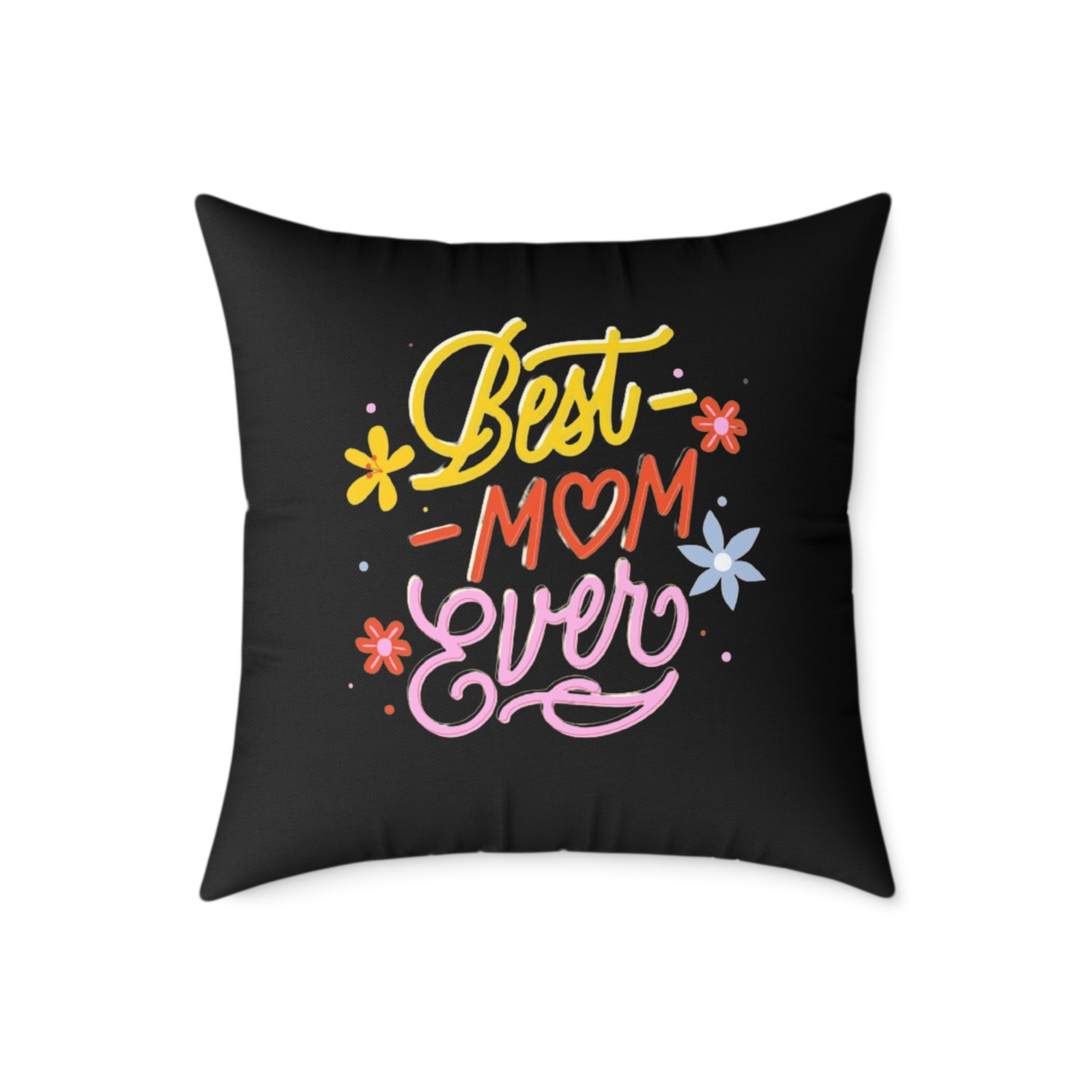 Best Mum Square Poly Canvas Pillow - Image 13