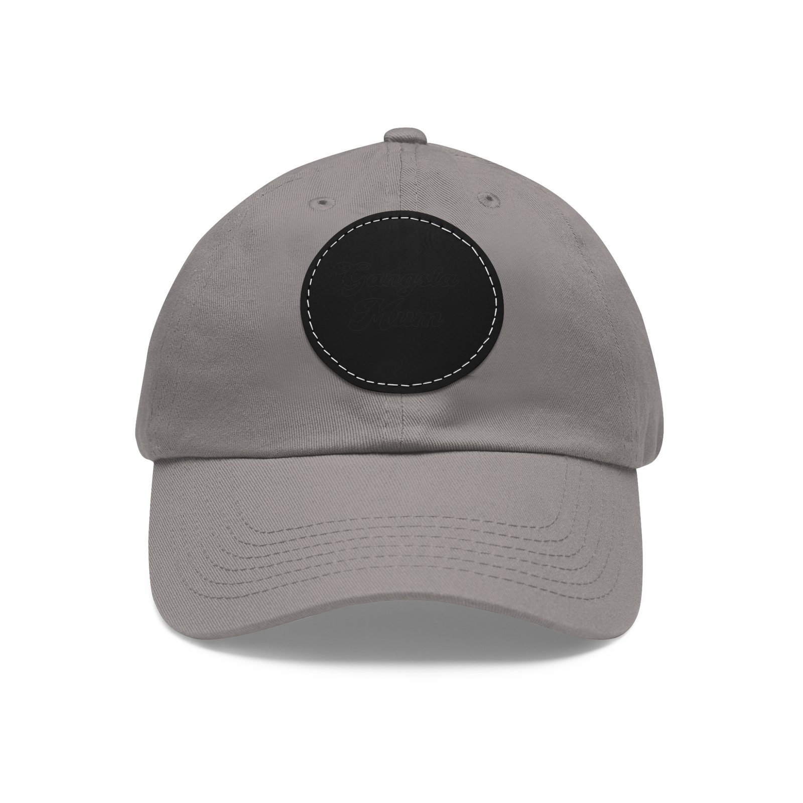 Gangster Momma Hat with Leather Patch (Round) - Image 33