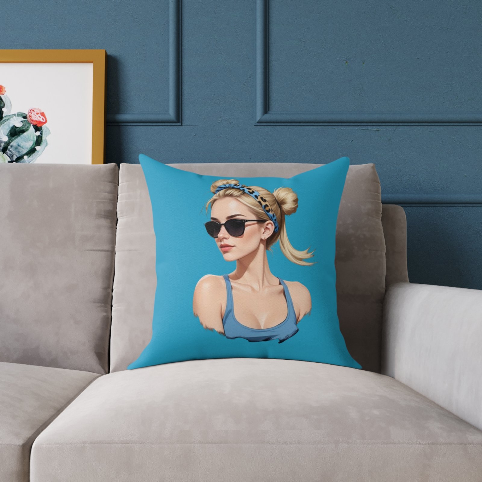 Bella Poly Canvas Pillow - Image 7