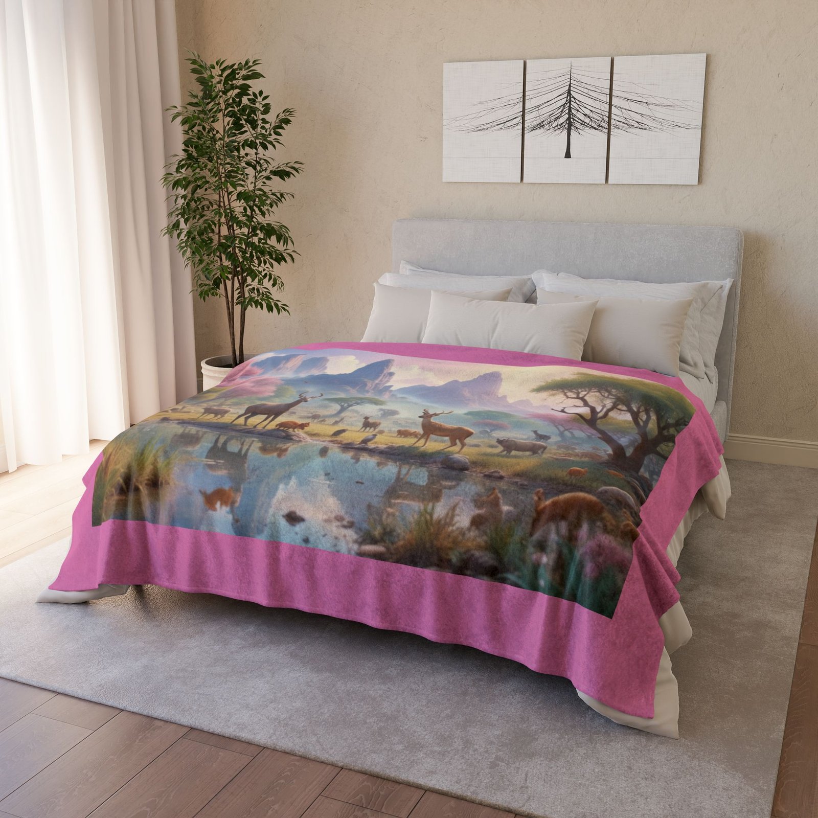 In The Woods Soft Polyester Blanket - Image 12