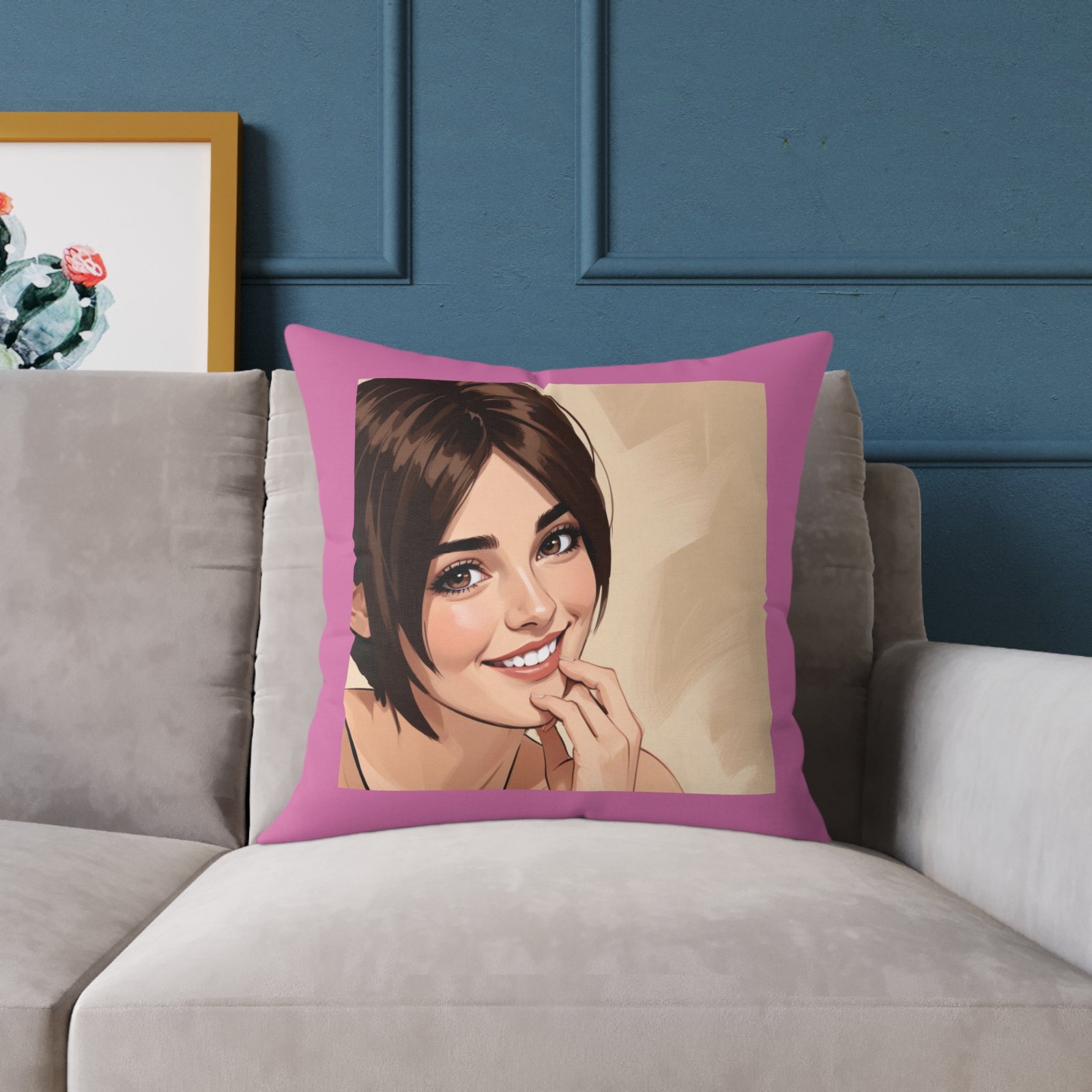 Ponder Square Poly Canvas Pillow - Image 11