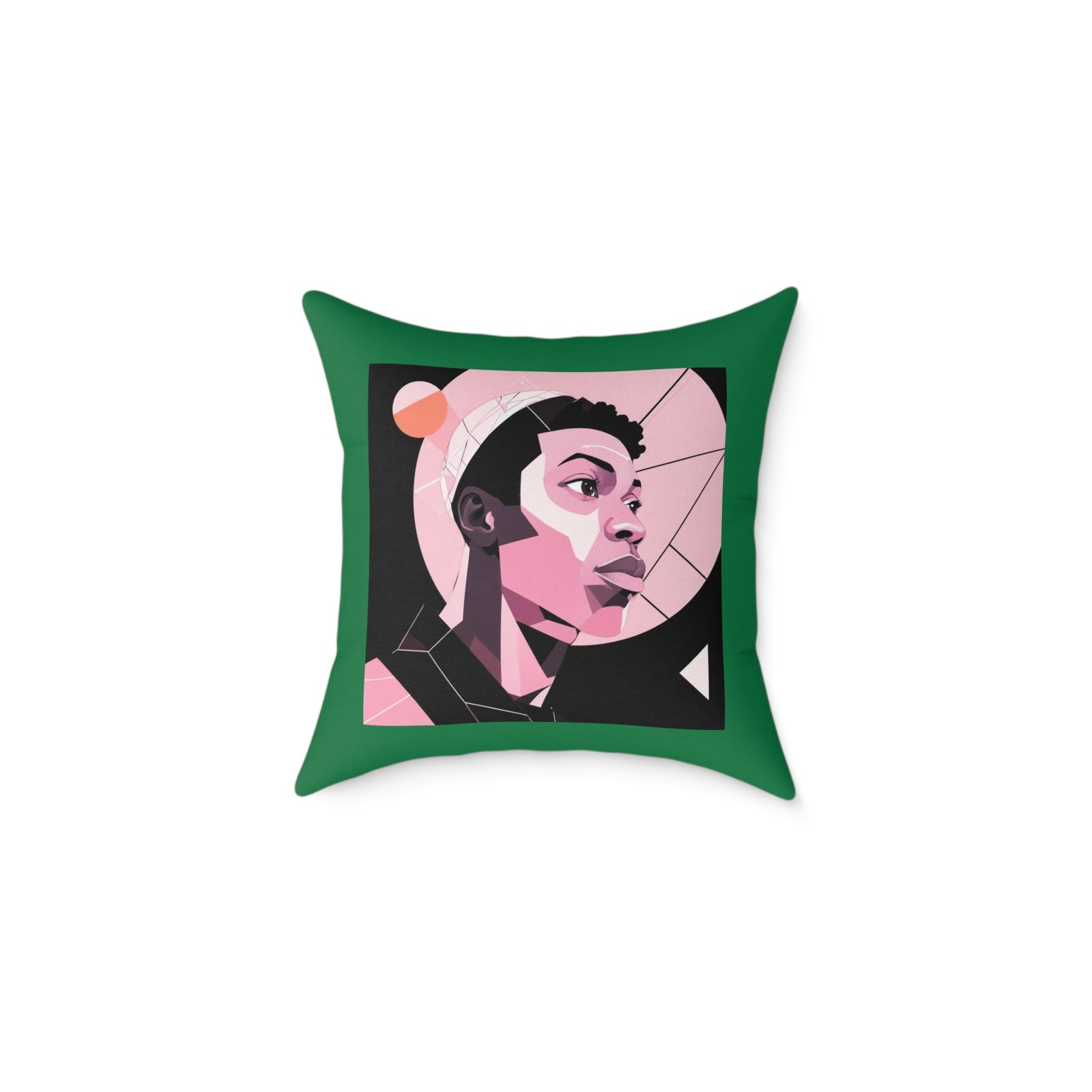 Abstract Square Poly Canvas Pillow - Image 5