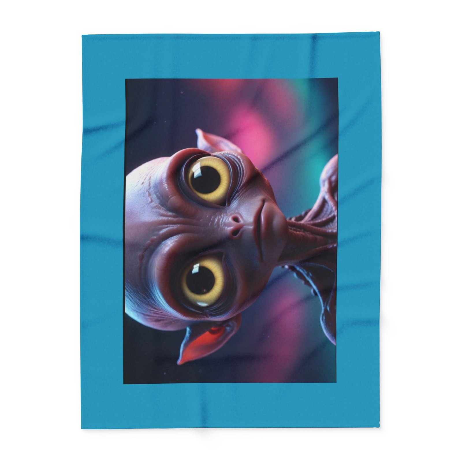 Alien Arctic Fleece Blanket 08 - Image 9