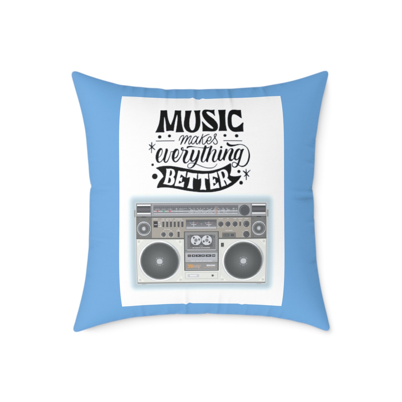 Music Poly Canvas Pillow - Image 13
