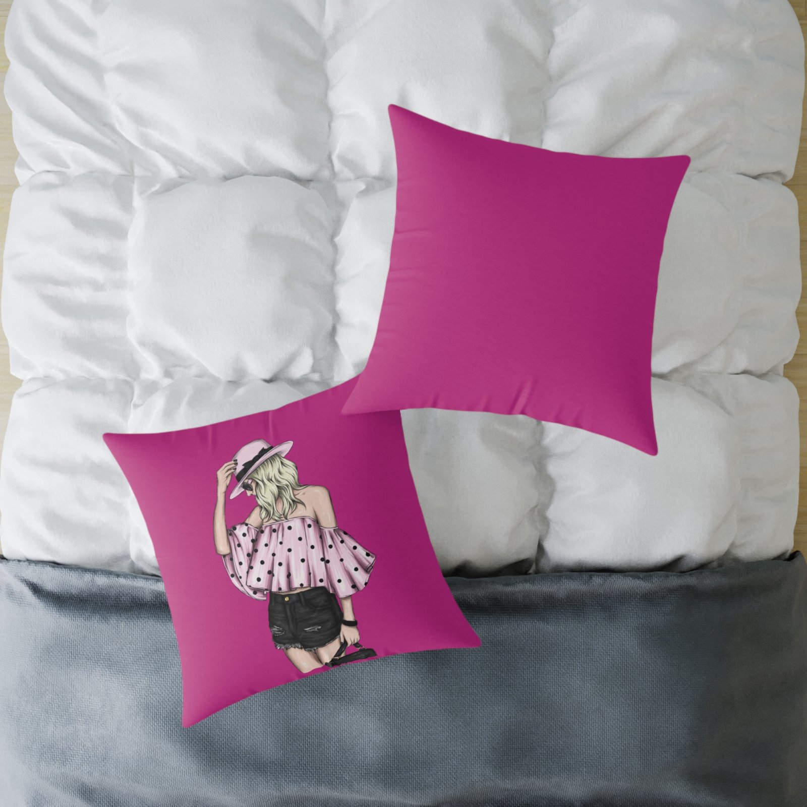 Bell Poly Canvas Pillow - Image 16
