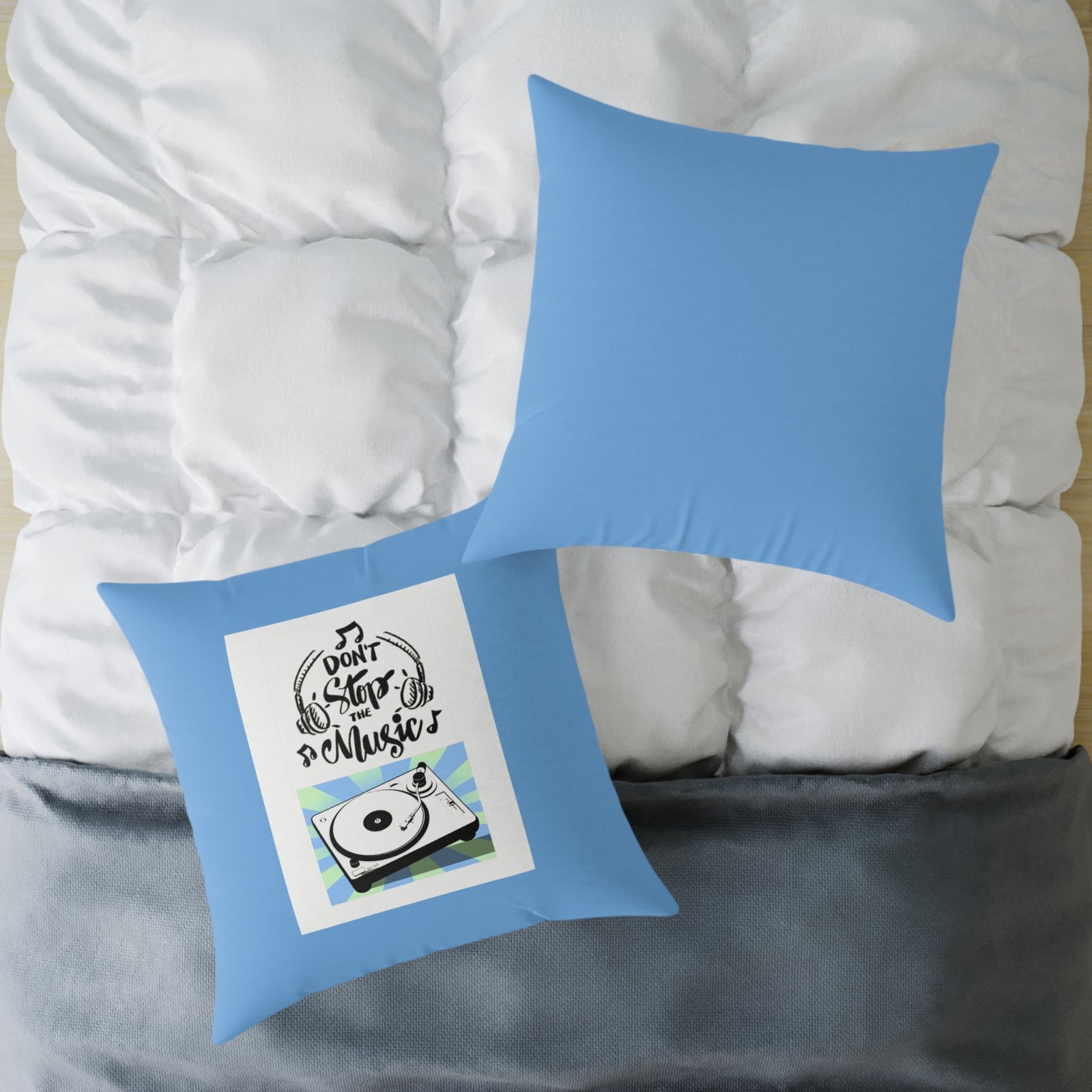 Music Poly Canvas Pillow - Image 20