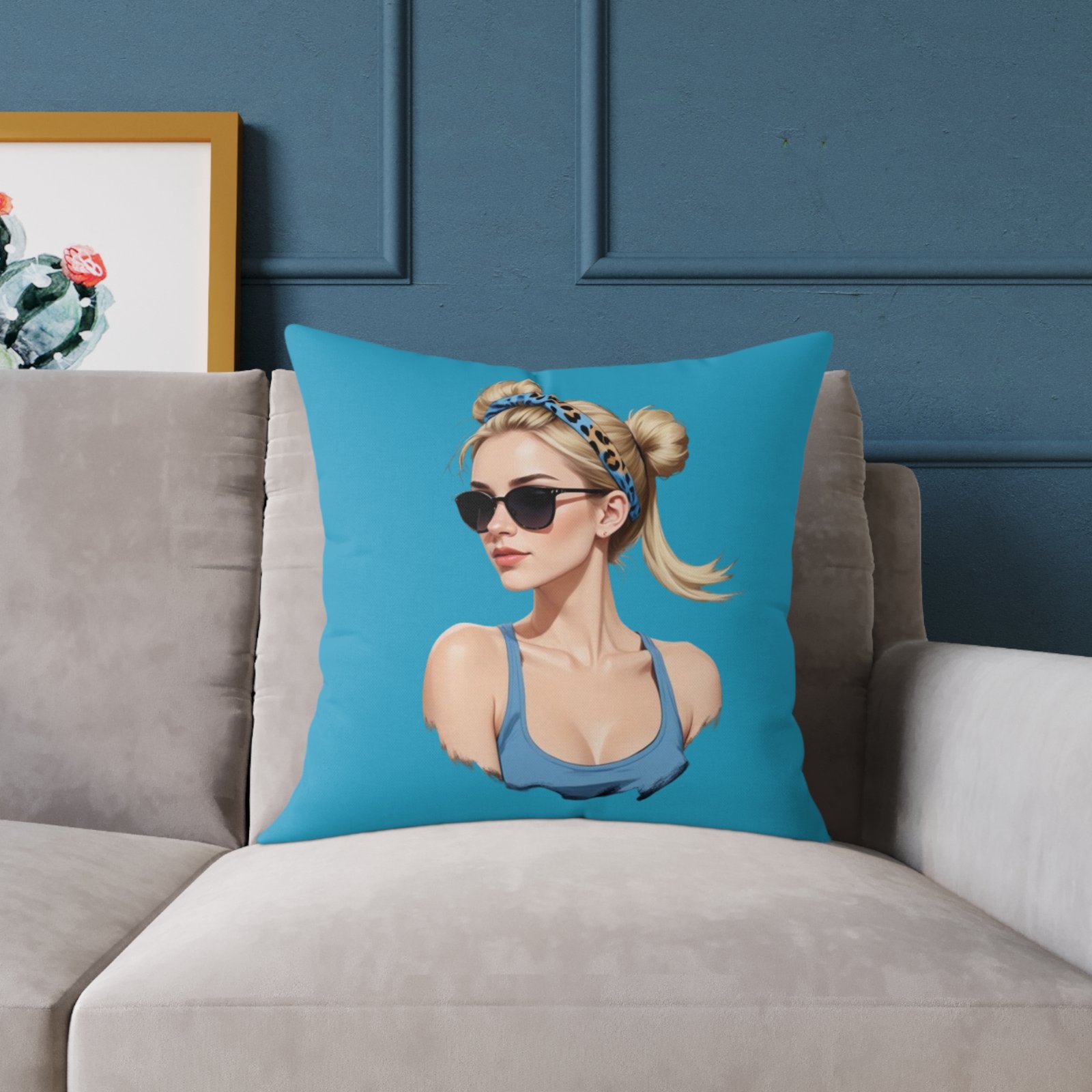 Bella Poly Canvas Pillow - Image 11