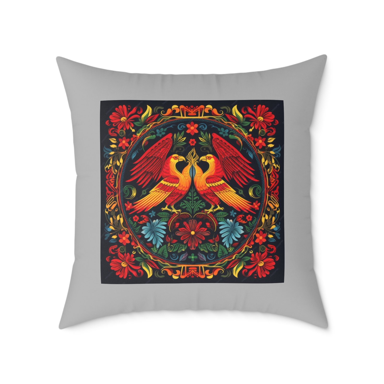 Mexico Square Poly Canvas Pillow - Image 17