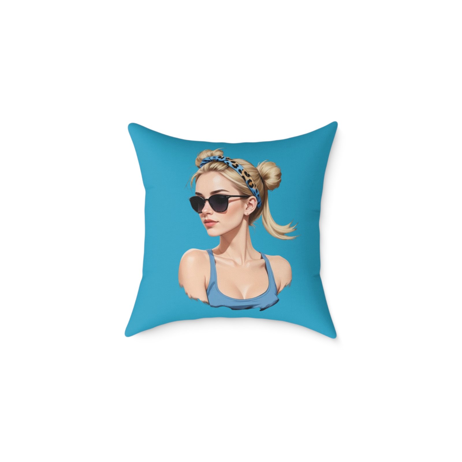 Bella Poly Canvas Pillow - Image 5