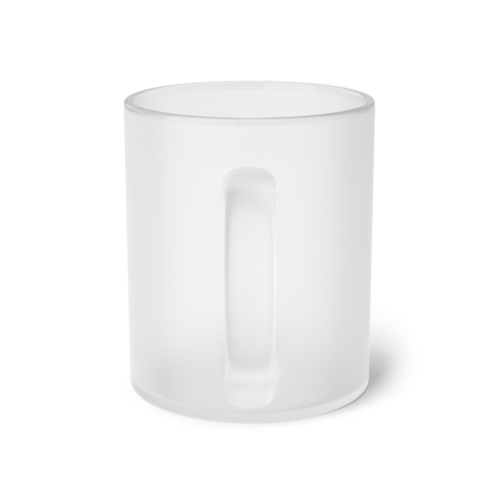 Peace Frosted Glass Mug - Image 2
