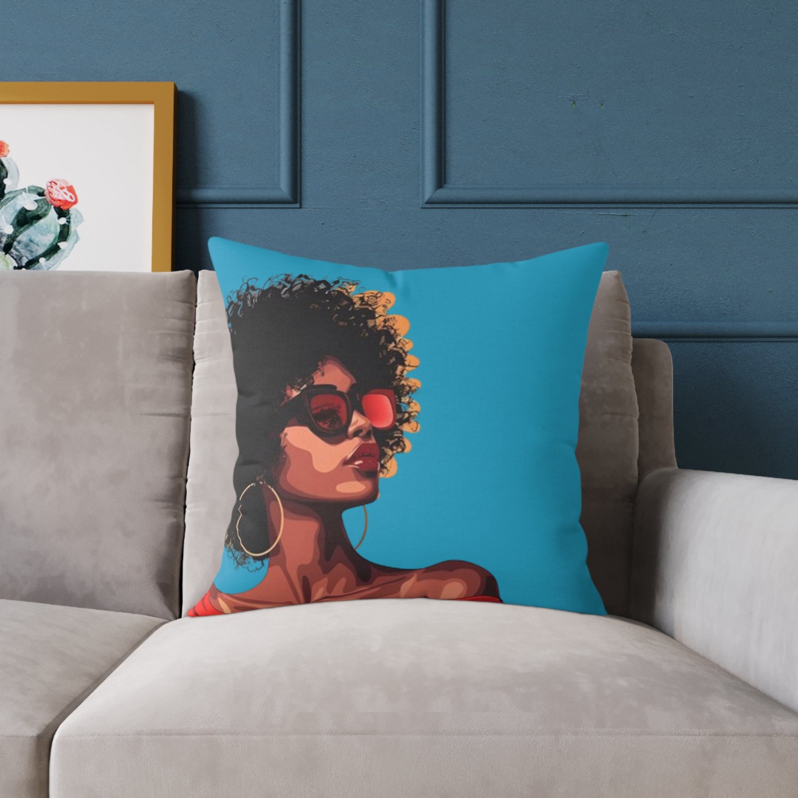 Blarzay Square Poly Canvas Pillow - Image 11