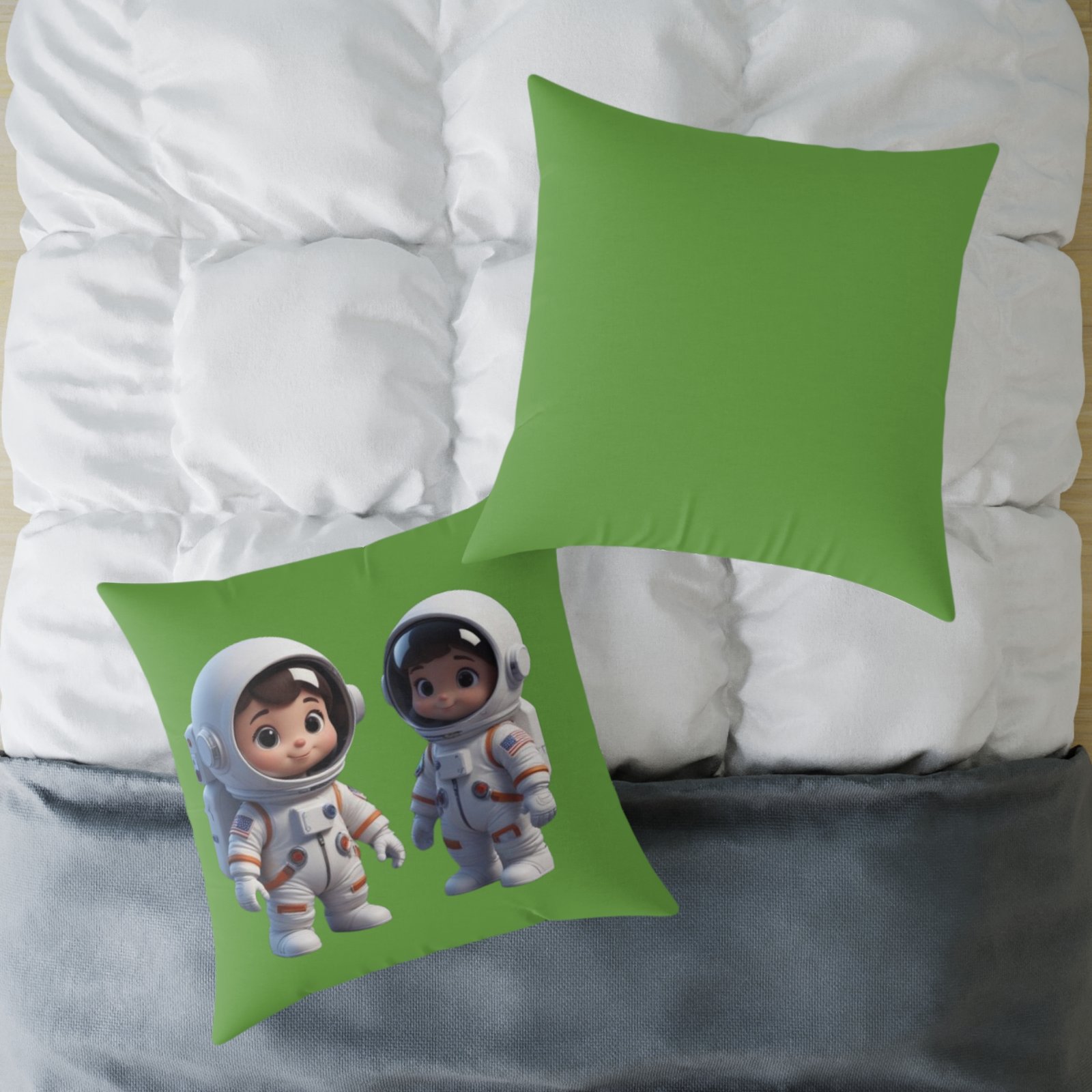 Copy of Astronauts Square Poly Canvas Pillow - Image 20