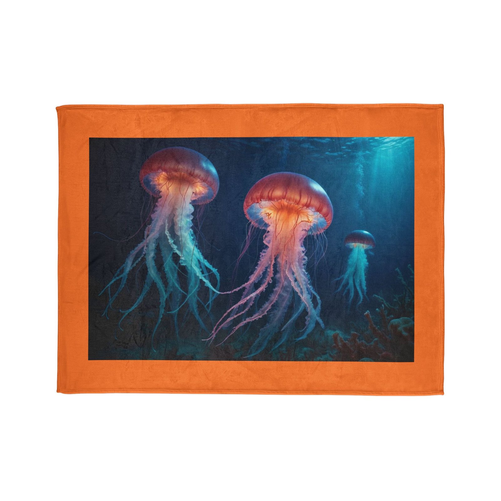 Jelly Fish Soft Polyester Blanket - Image 9