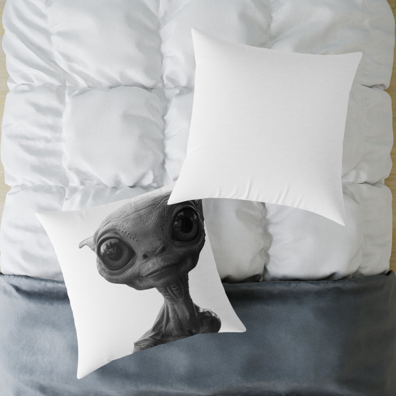 Alien Square Poly Canvas Pillow - Image 20