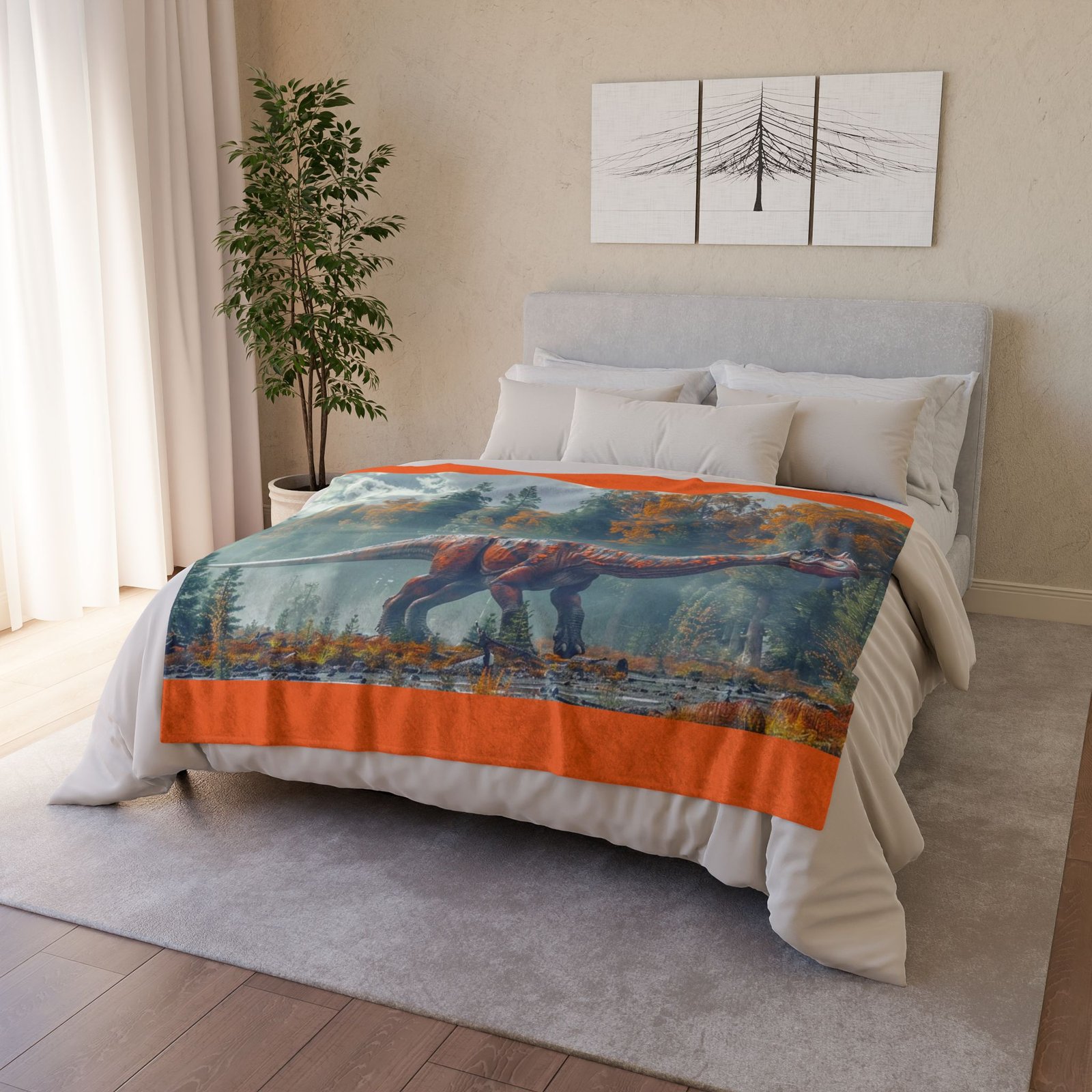 Dinassaur Soft Polyester Blanket - Image 8