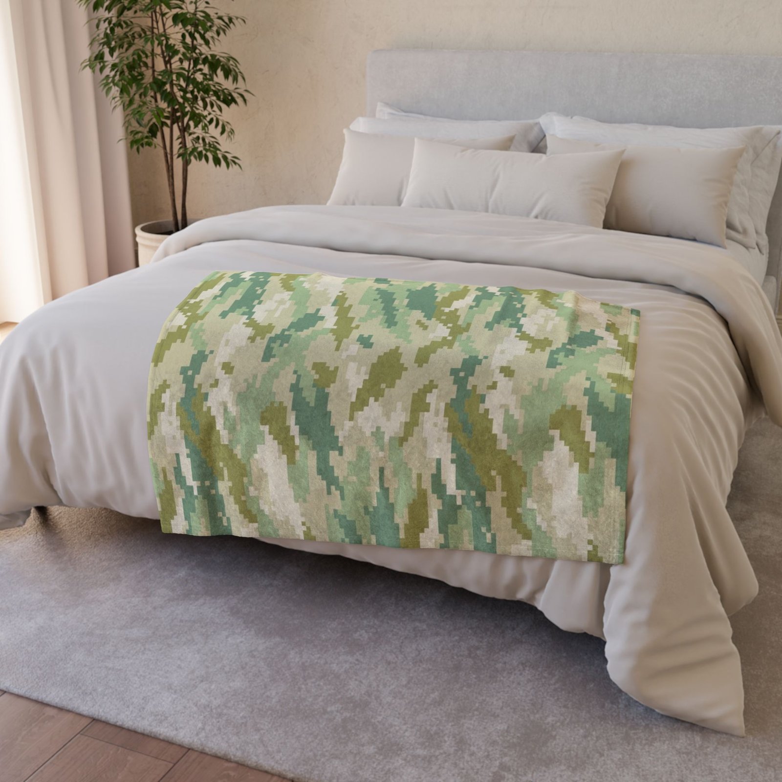 Army Soft Polyester Blanket - Image 4