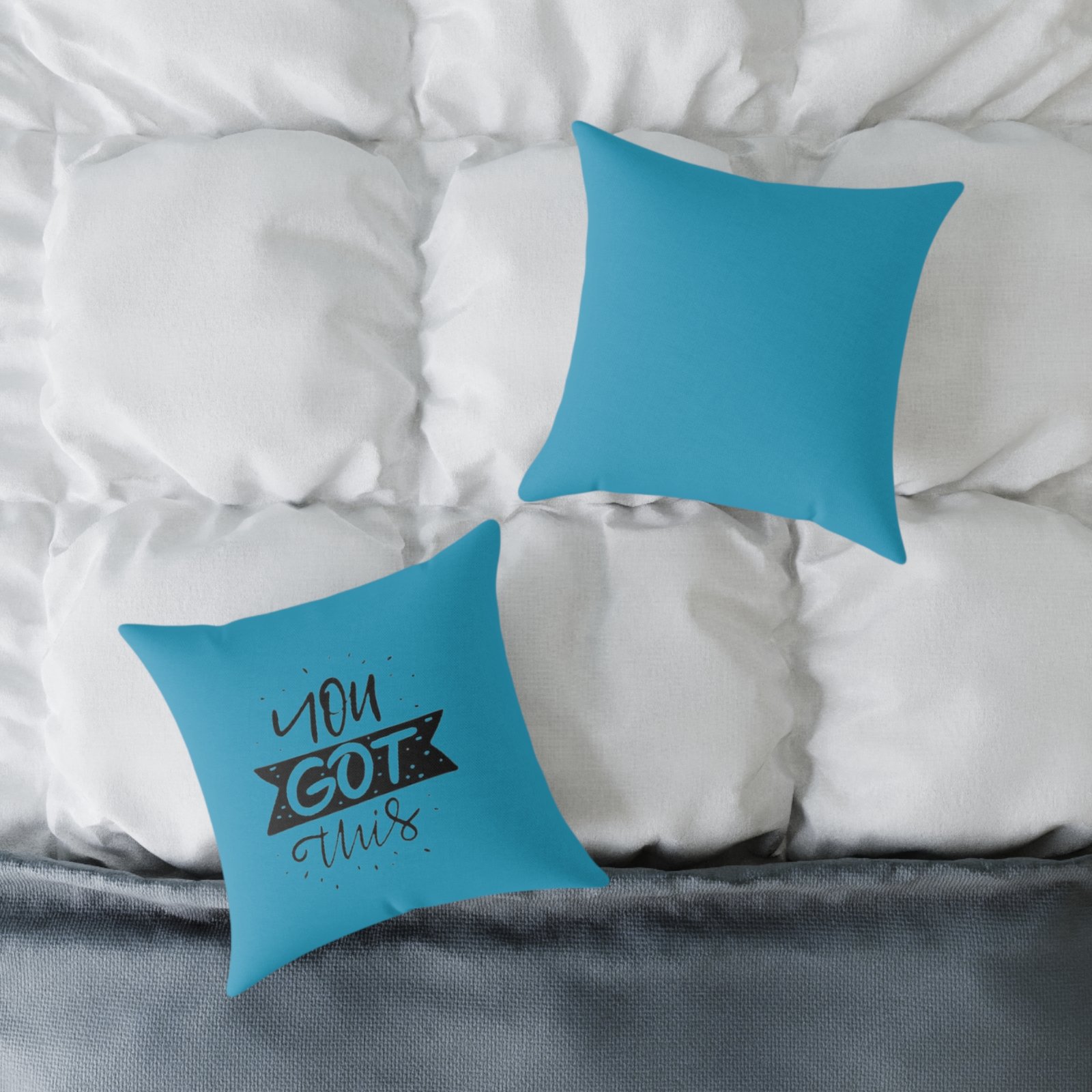 Positivity Self Help Square Poly Canvas Pillow - Image 4