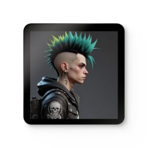 Punk Corkwood Coaster Set