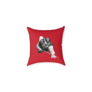 Snooker Square Poly Canvas Pillow