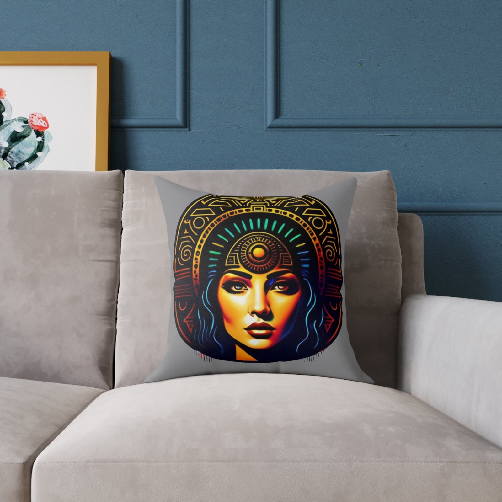 Square Poly Canvas Pillow - Image 3