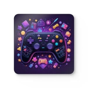 Gaming Corkwood Coaster Set