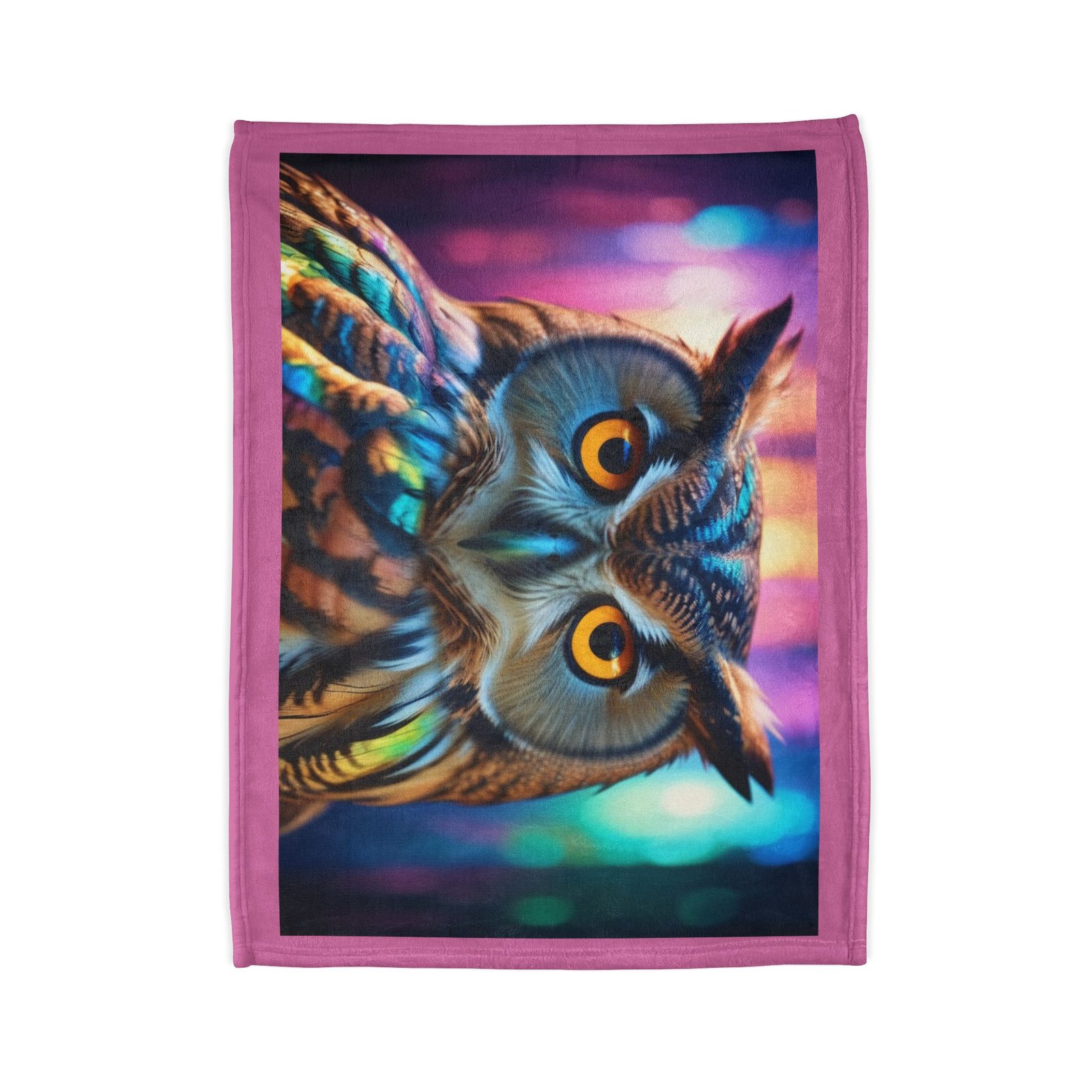 Owl Soft Polyester Blanket - Image 2