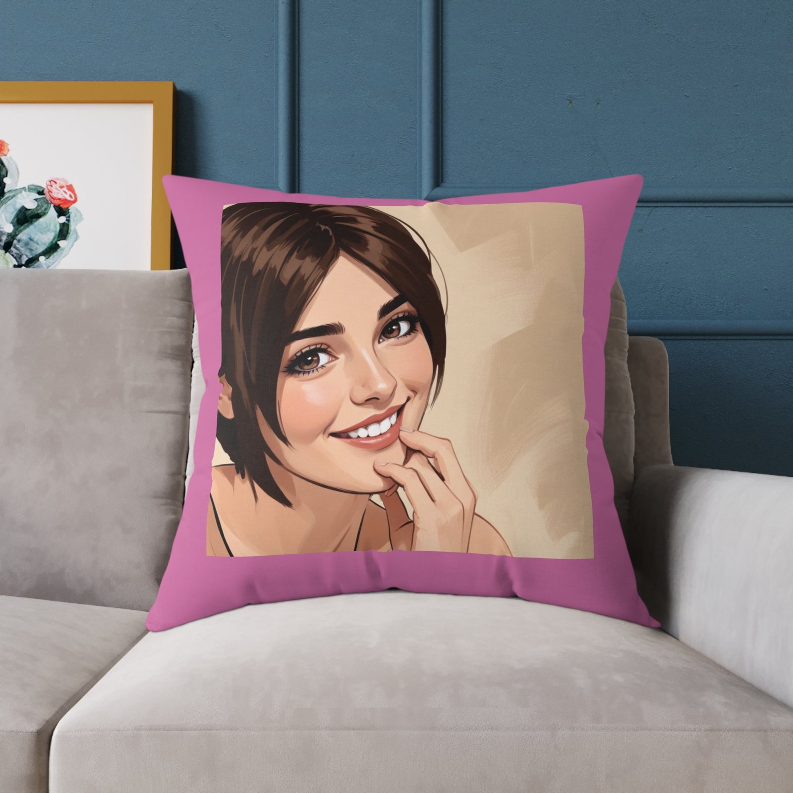 Ponder Square Poly Canvas Pillow - Image 19