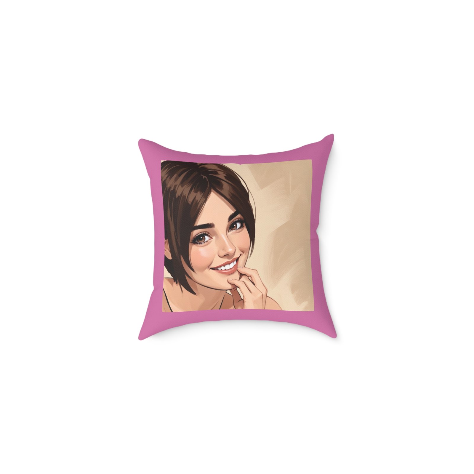 Ponder Square Poly Canvas Pillow